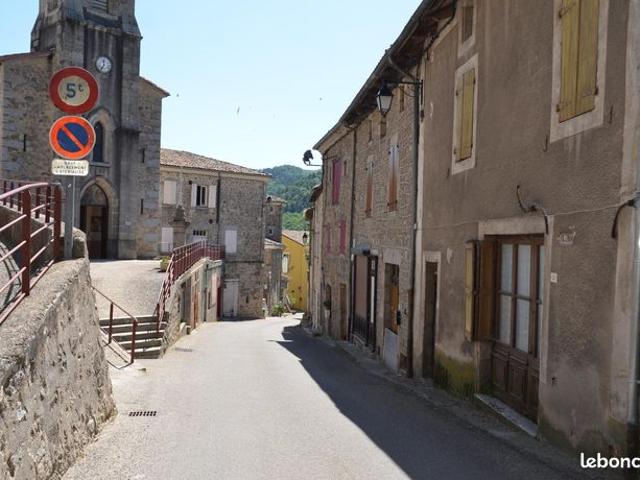 Vente | Maison de village | 5p | 3ch | 69 m² | Saint Pierreville | Expo Sud | Jardin