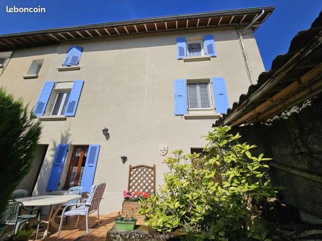 Vente | Maison de village | 8p | 4ch | 200 m² | Saint Romans | Expo Sud Est | Jardin