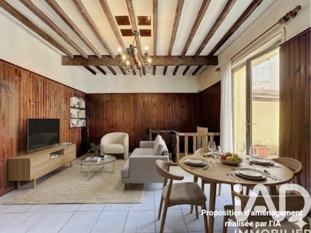 Vente Maison de ville 3 pièces
