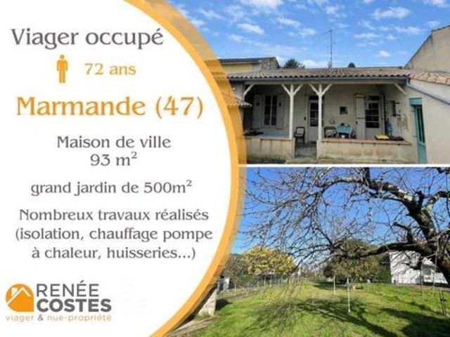 Vente Maison de ville 3 pièces 93 m2 Marmande