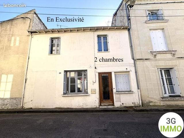 Vente | Maison de ville | 3p | 2ch | 56 m² | Loudun