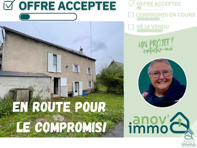 Vente Maison de ville 4 pièces 51 m2 Neuvéglise