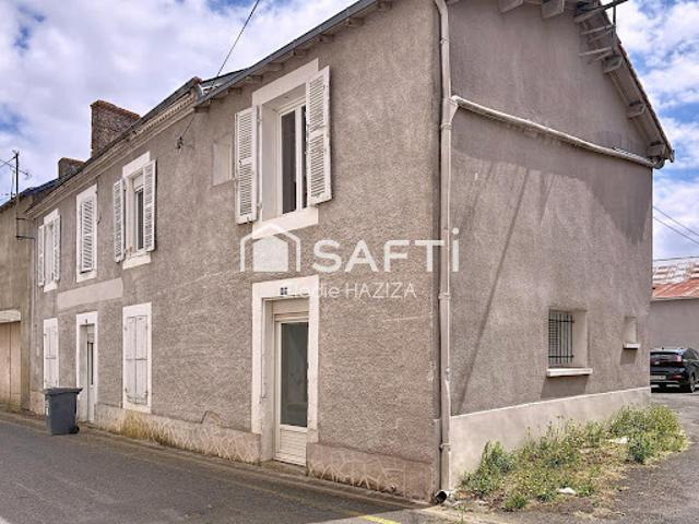 Vente Maison de ville 4 pièces 84 m2 Thénezay