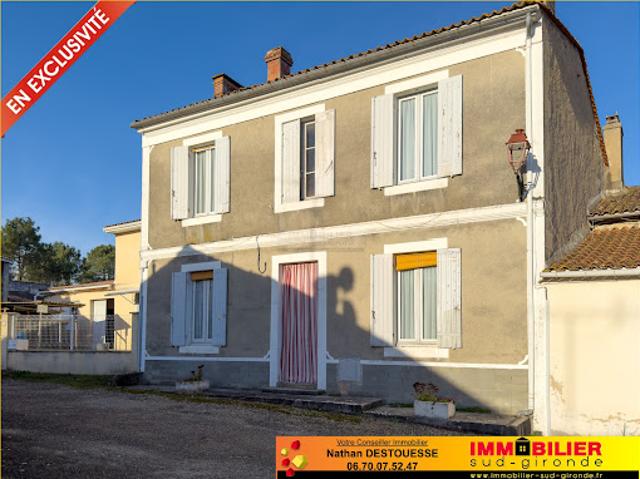 Vente Maison 5 pièces 125 m2 Illats