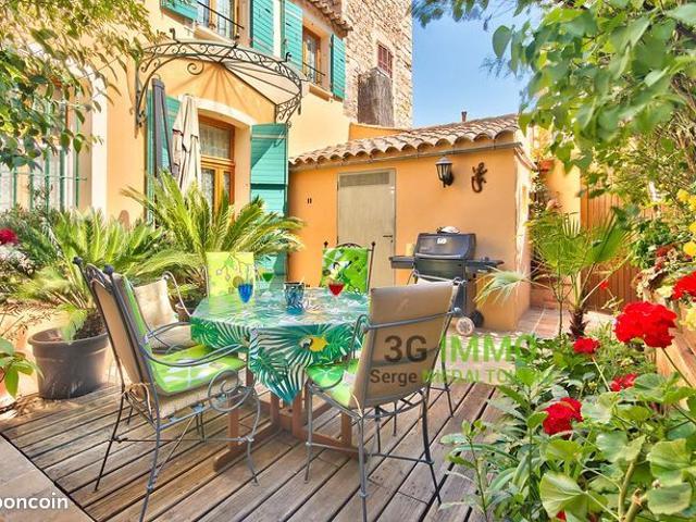 Vente | Maison de ville | 5p | 3ch | 156 m² | Le Muy | Expo Est/Ouest | Terrasse · Jardin