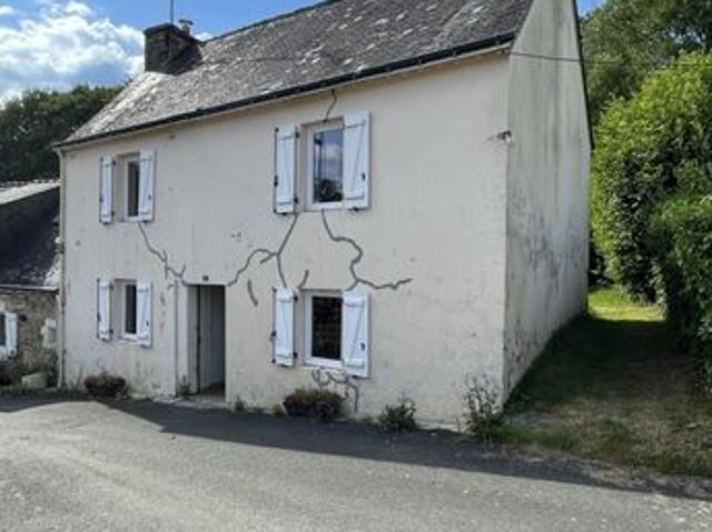 Vente | Maison en pierre | 3p | 2ch | 75 m² | Langoëlan | Expo Sud | Jardin