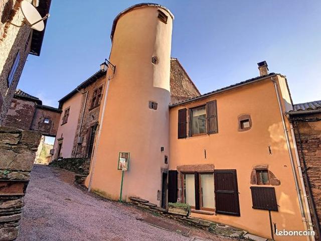 Vente | Maison en pierre | 3p | 2ch | 115.00 m² | Combret | Expo Est/Sud | Balcon