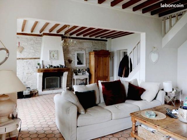Vente | Maison en pierre | 8p | 6ch | 180 m² | Barbery | Expo Sud | Jardin