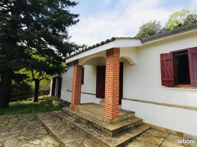 Vente | Maison et grand terrain | 4p | 3ch | 65 m² | Rosis | Expo Sud Ouest | Terrasse · Jardin