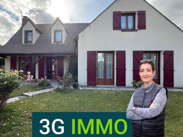 Vente | Maison et grand terrain | 6p | 5ch | 144 m² | Orgerus | Expo Sud Ouest | Jardin
