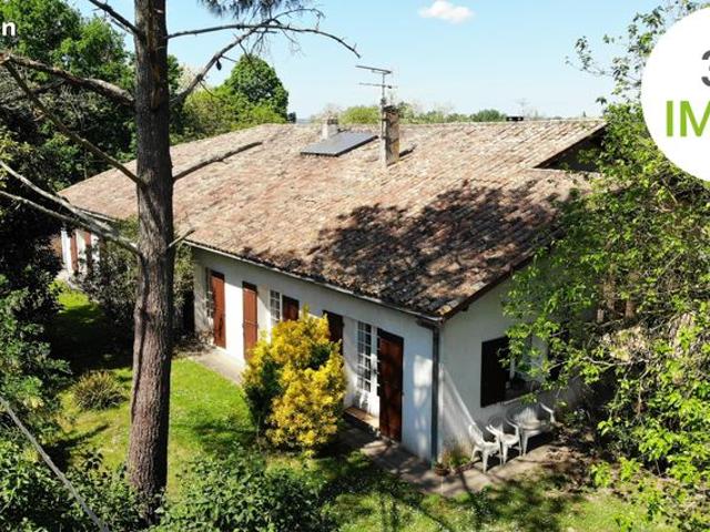Vente | Maison et grand terrain | 8p | 6ch | 240 m² | Marmande | Expo Sud Est | Terrasse · Balcon · Jardin · Piscine