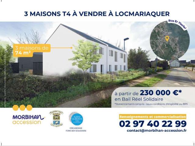 Vente maison Locmariaquer 56