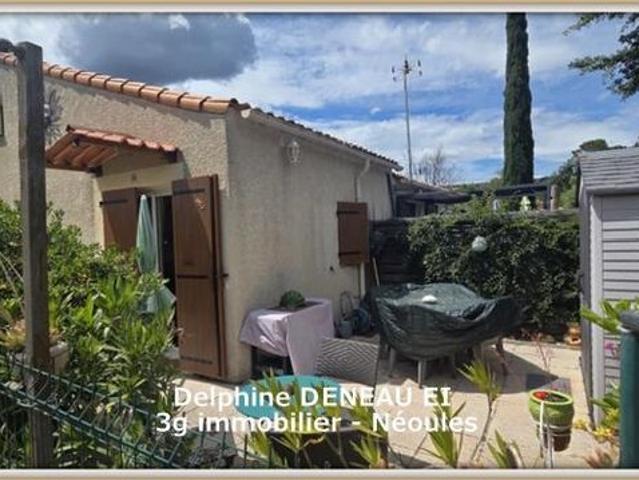 Vente | Maison mitoyenne | 2p | 1ch | 34 m² | Forcalqueiret | Expo Sud Est | Terrasse · Jardin · Piscine