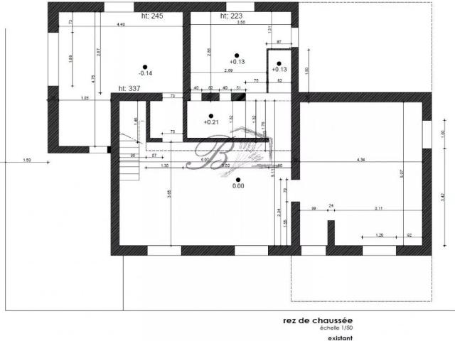 Vente maison plain pied de 90 m² à rénover, à La Bastidonne