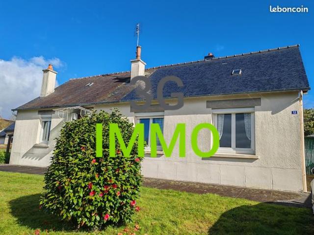 Vente | Maison T3 | 3p | 1ch | 61 m² | Merdrignac | Expo Sud | Terrasse · Jardin