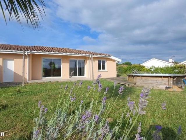 Vente | Maison T3 | 3p | 2ch | 65 m² | Mugron | Expo Sud Ouest | Terrasse · Jardin · Piscine