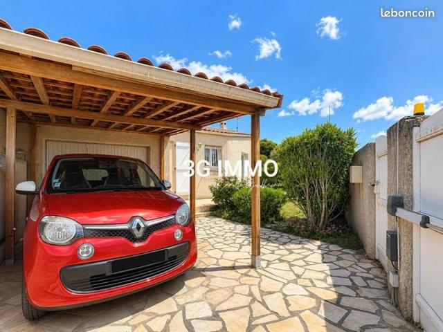 Vente | Maison T3 | 5p | 3ch | 95 m² | Lignan sur Orb | Terrasse · Jardin