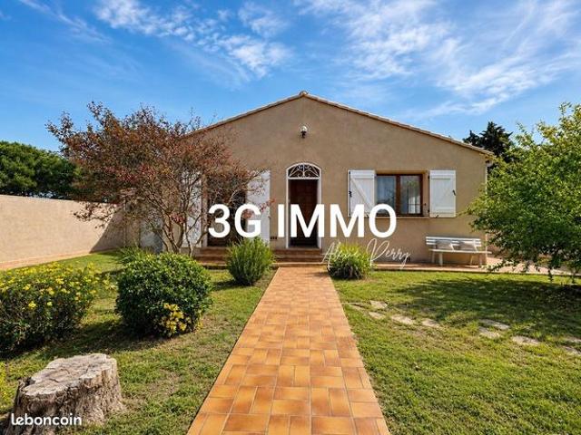 Vente | Maison T4 | 4p | 3ch | 103 m² | Vias | Expo Ouest | Terrasse · Jardin