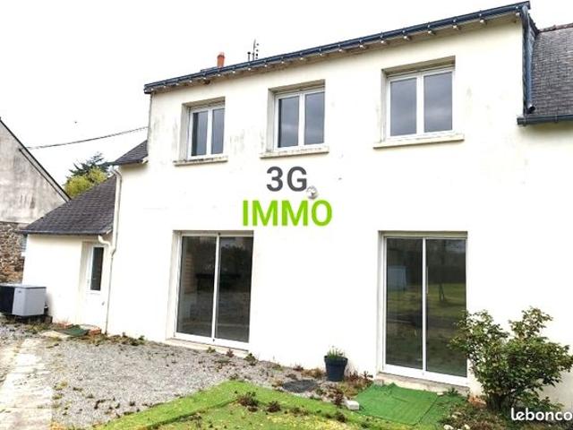 Vente | Maison T4 | 4p | 3ch | 104 m² | Merdrignac | Expo Sud | Terrasse · Jardin