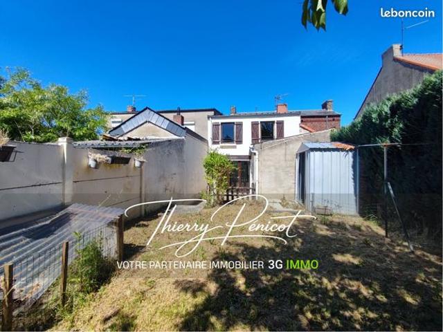 Vente | Maison T4 | 4p | 3ch | 80 m² | Hautmont | Terrasse · Jardin