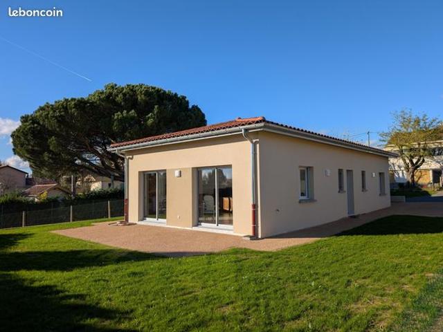Vente | Maison T4 | 4p | 3ch | 92 m² | Montmerle sur Saône | Expo Sud | Terrasse · Jardin