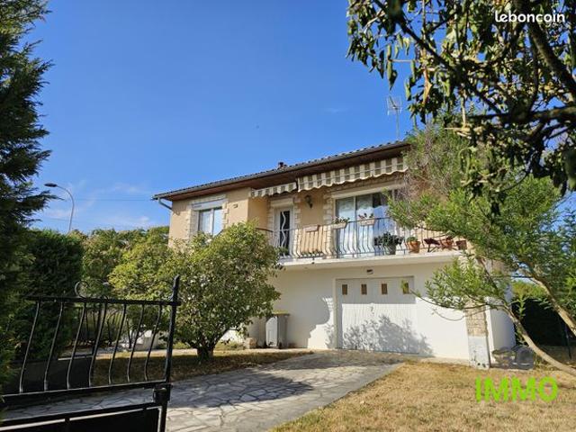 Vente | Maison T4 | 5p | 3ch | 100 m² | Gençay | Jardin