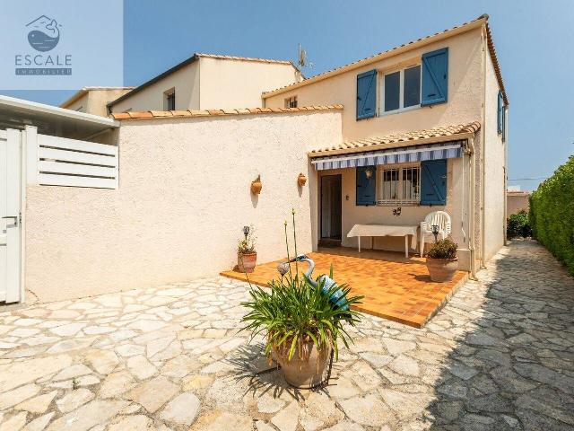 VENTE MAISON T4 EN R+1 + GARAGE + PARKING COEUR CORNICHE A SETE