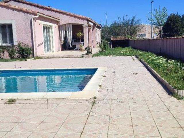 Vente | Maison T5 | 4p | 3ch | 124 m² | Morières lès Avignon | Expo Sud Ouest | Terrasse · Jardin · Piscine