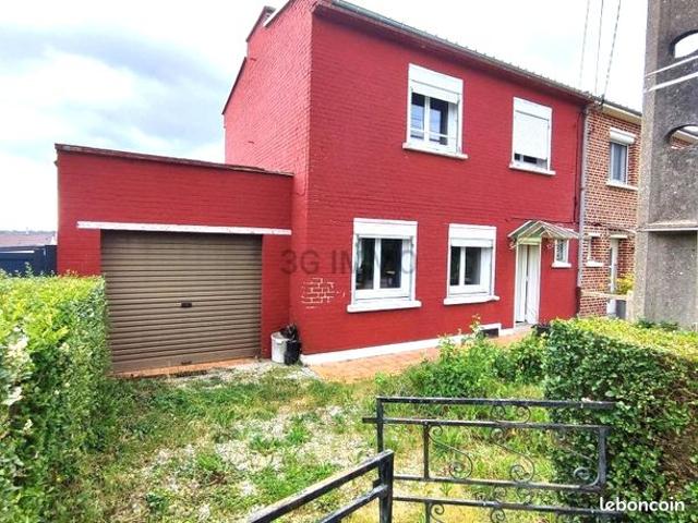 Vente | Maison T5 | 5p | 3ch | 72 m² | Raillencourt Sainte Olle | Jardin