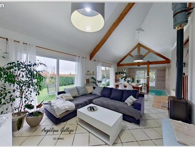 Vente | Maison T5 | 5p | 4ch | 166 m² | Bougarber | Terrasse · Jardin · Piscine