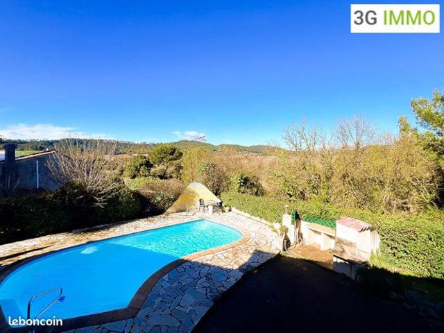 Vente | Maison T5 | 5p | 4ch | 111.30 m² | Taradeau | Expo Ouest/Sud Est | Terrasse · Piscine