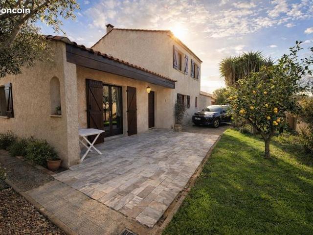 Vente | Maison T5 | 5p | 4ch | 133 m² | Sauvian | Expo Est/Ouest | Terrasse · Jardin