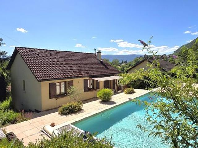 Vente | Maison T6 | 7p | 4ch | 115 m² | Culoz Béon | Terrasse · Balcon · Jardin · Piscine