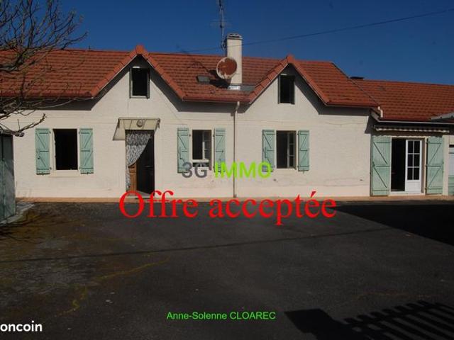 Vente | Maison T6 | 6p | 4ch | 146 m² | Navailles Angos | Expo Nord/Sud/Sud Ouest | Jardin