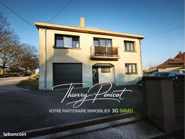Vente | Maison T6 | 6p | 4ch | 134 m² | Feignies | Expo Nord Est | Balcon · Jardin