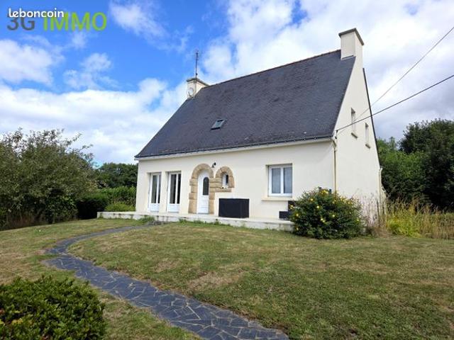 Vente | Maison T6 | 6p | 5ch | 135 m² | Gourin | Expo Sud | Terrasse · Jardin