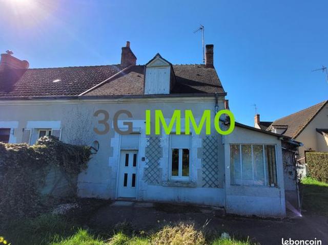 Vente | Maison traditionnelle | 3p | 1 Chambre et 1 Bureau | 63.75 m² | Vierzon Village | Jardin