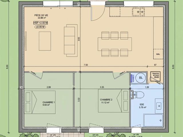 Vente maison Villamée 35