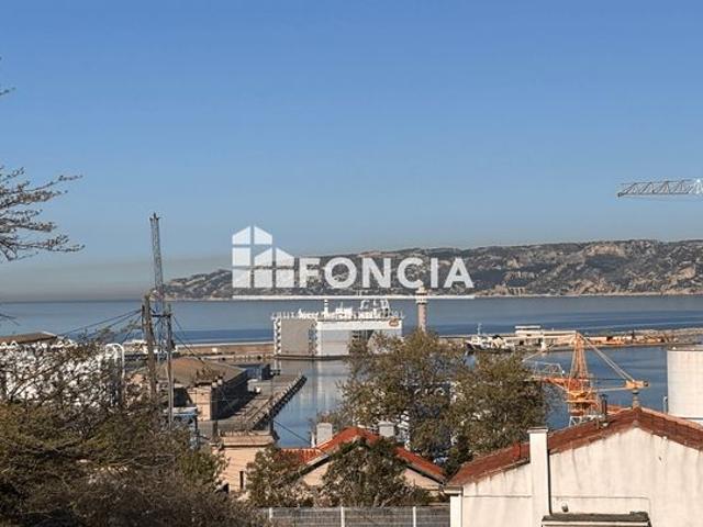 VENTE MARSEILLE 15ème Quartier de La Cabucelle APPARTEMENT T3 TERRASSE VUE MER