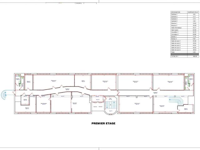 Vente Murs commerciaux 1 507 m²