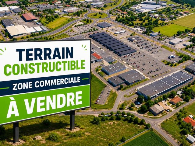 Terrain commercial