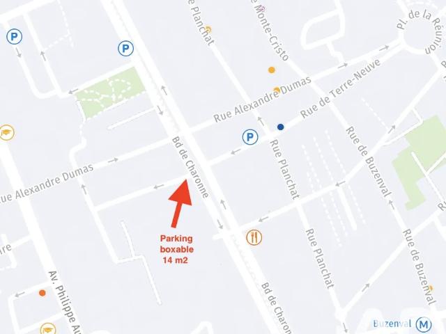 Vente Parking 14 m²