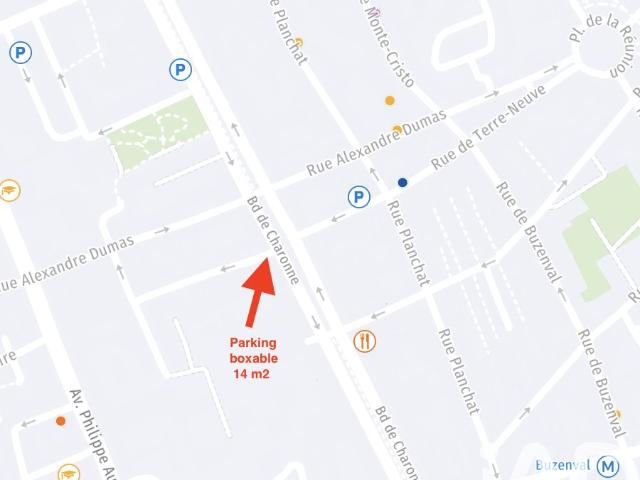 Vente Parking/garage/box 14 m²