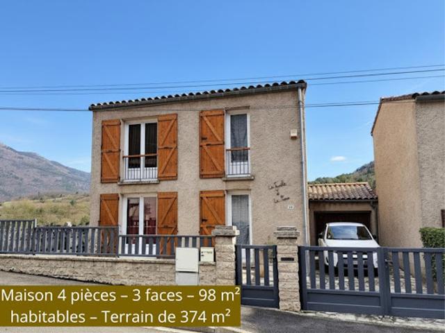 Vente Pavillon 4 pièces 98 m2 Axat