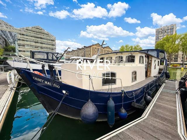 Vente Péniche 40 m2 Paris 19ème