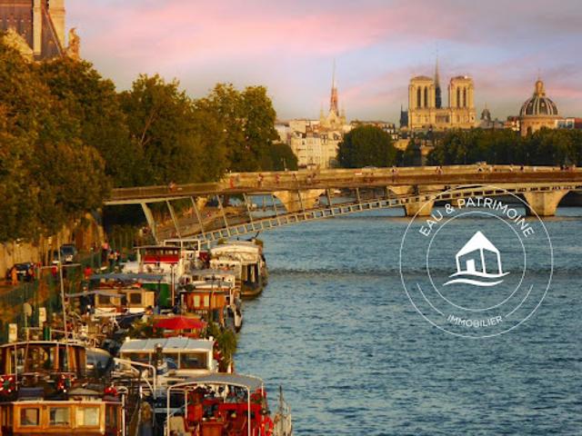 Vente Péniche 4 pièces 80 m2 Paris 1er