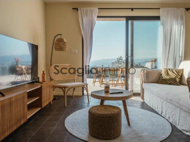 Vente, Porticcio, appartement T3 piscine et jardin, grand st