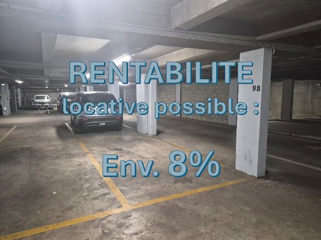 Vente Place de parking 10.35 m2 Paris 10ème