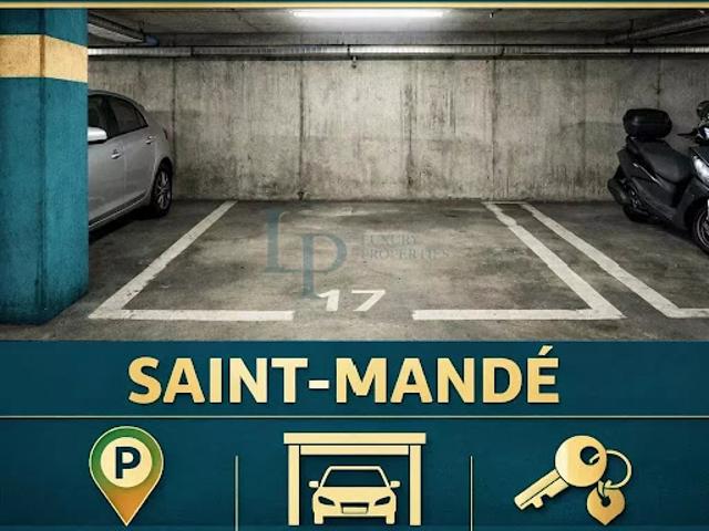 Vente Place de parking 12 m2 Saint mande