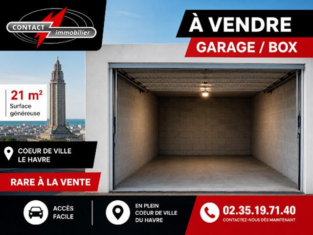 Vente Place de parking 21 m2 Le Havre
